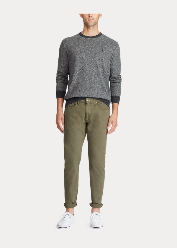 Ralph Lauren Sullivan Slim Stretch Jean Olivy Zelené | ZPVeYLED