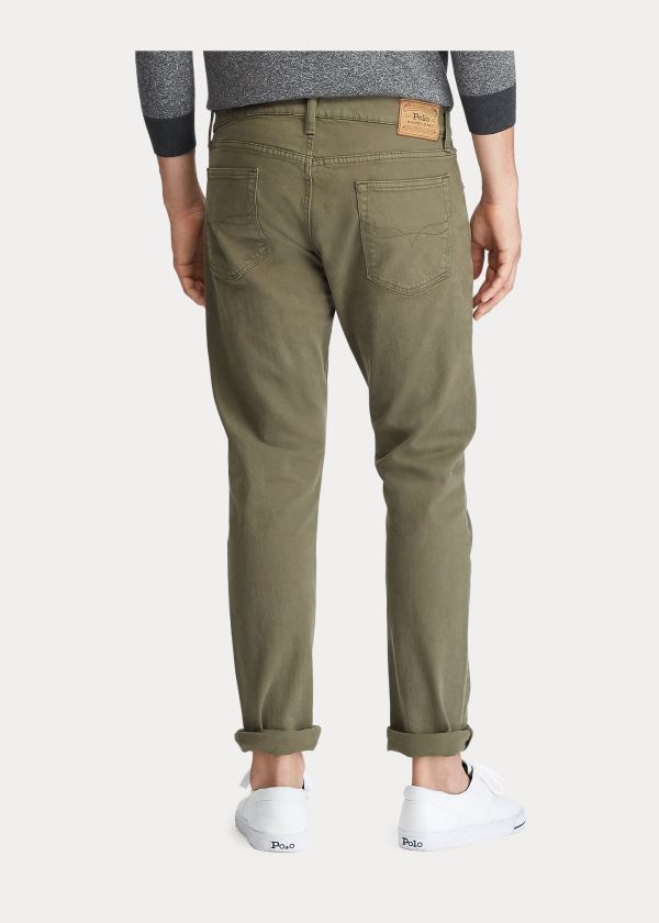 Ralph Lauren Sullivan Slim Stretch Jean Olivy Zelené | ZPVeYLED