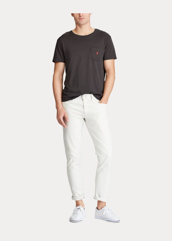 Ralph Lauren Sullivan Slim Stretch Jean Bílé | yiRLjOEO