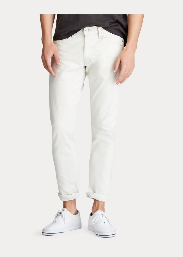 Ralph Lauren Sullivan Slim Stretch Jean Bílé | yiRLjOEO