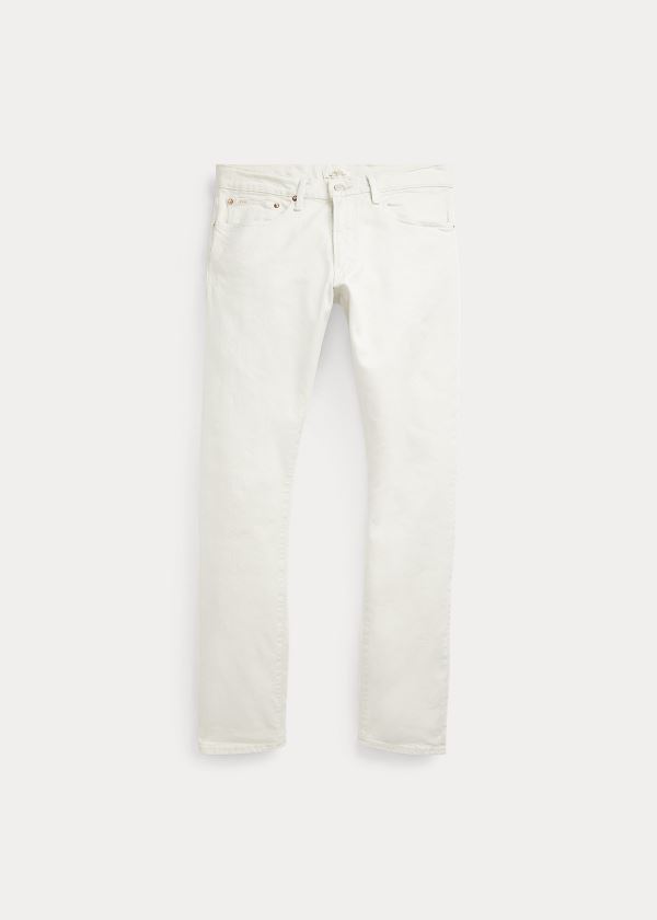 Ralph Lauren Sullivan Slim Stretch Jean Bílé | yiRLjOEO