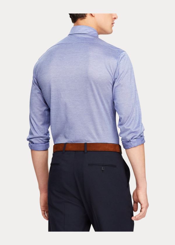 Ralph Lauren Tailored Fit Knit Shirt Blankyt | XsxlwfIe