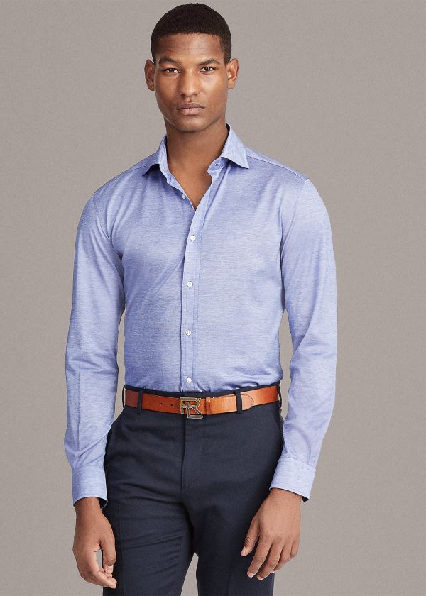 Ralph Lauren Tailored Fit Knit Shirt Blankyt | XsxlwfIe