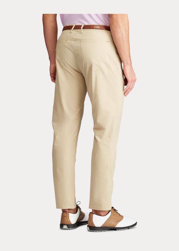 Ralph Lauren Tailored Fit Stretch Pant Hnědožlutý | hhRZyU3f