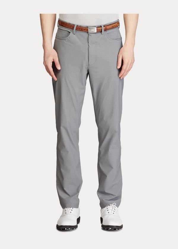 Ralph Lauren Tailored Fit Stretch Pant Šedé | F65yloZR