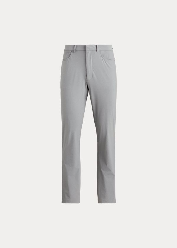 Ralph Lauren Tailored Fit Stretch Pant Šedé | F65yloZR