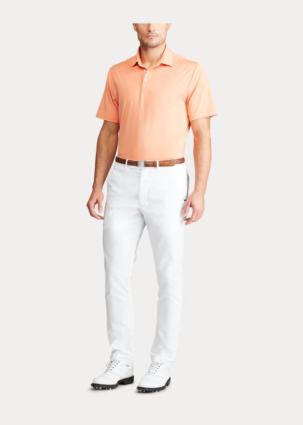 Ralph Lauren Tailored Stretch Twill Pant Bílé | AX7VU75L
