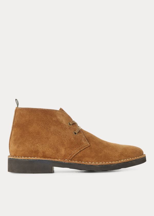 Ralph Lauren Talan Semišové Chukka Boot Hnědé | T3WE8EU1