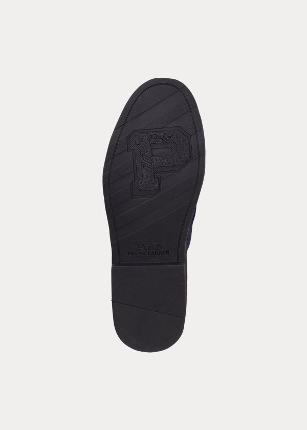 Ralph Lauren Talan Semišové Chukka Boot Tmavě Blankyt | XdbHwirO