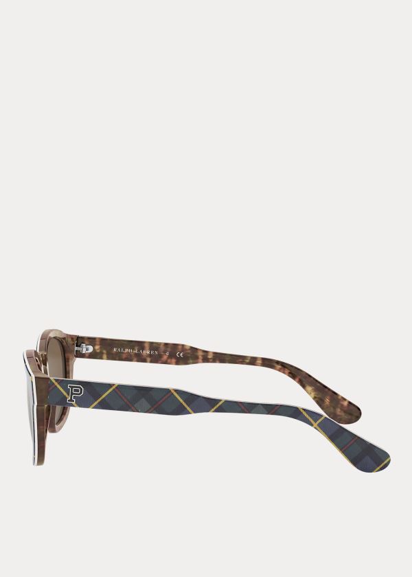 Ralph Lauren Tartan Collegiate Sunglasses Hnědé | N5JKiq3s