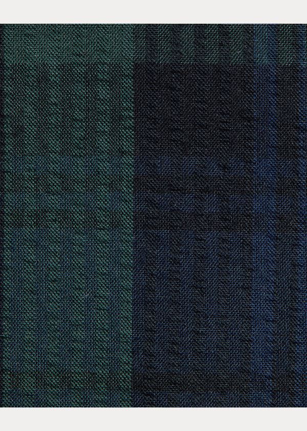 Ralph Lauren Tartan Seersucker Suit Trouser Zelene Černé Tmavě Blankyt | NWDyqUEQ