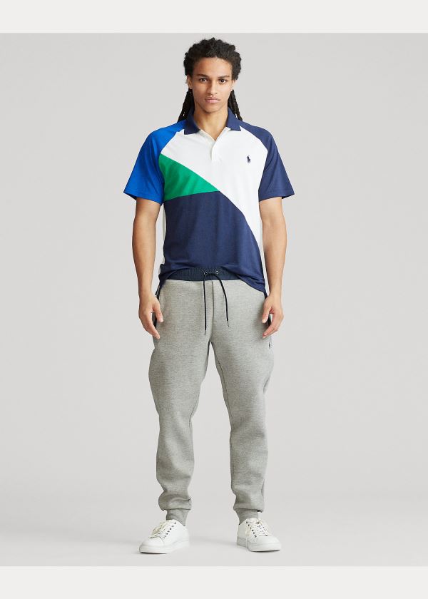 Ralph Lauren Tech Piqué Polo Shirt Tmavě Blankyt Viacfarebný | ywZCCeJM