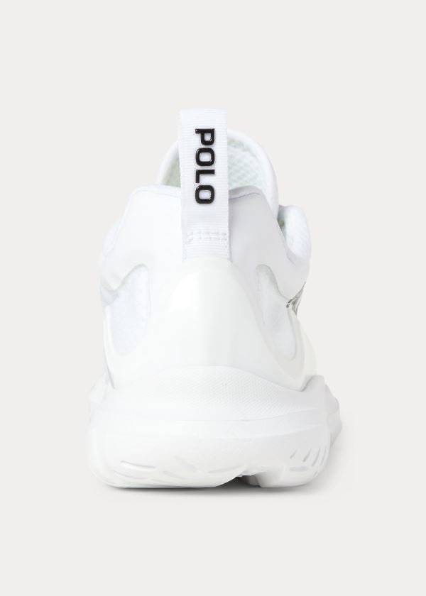 Ralph Lauren Tech Racer Sneakers Bílé Černé | QOZWG6bC