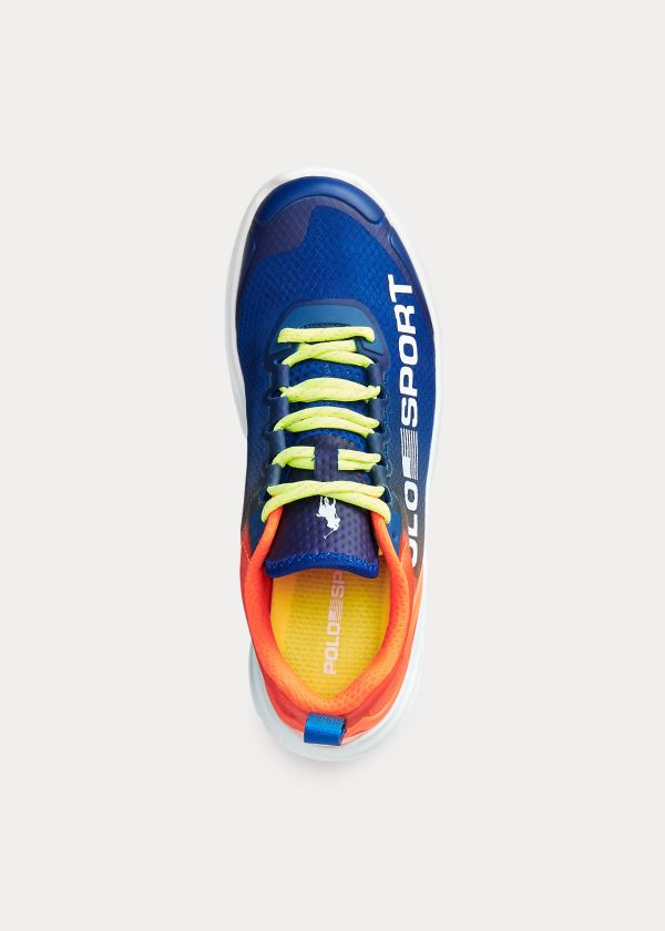 Ralph Lauren Tech Racer Sneakers Oranžové Blankyt Viacfarebný | F9UDaNLR