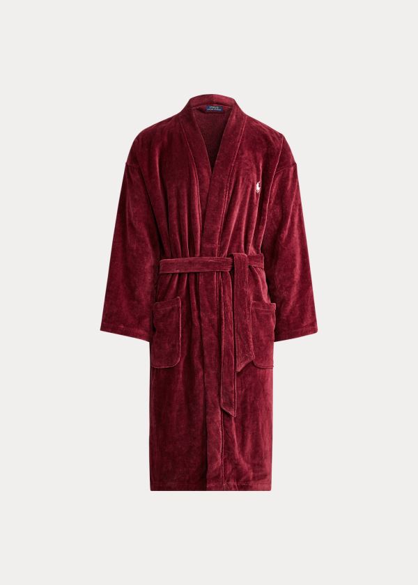 Ralph Lauren Terry Kimono Robe Vínové | 3F5fRflv