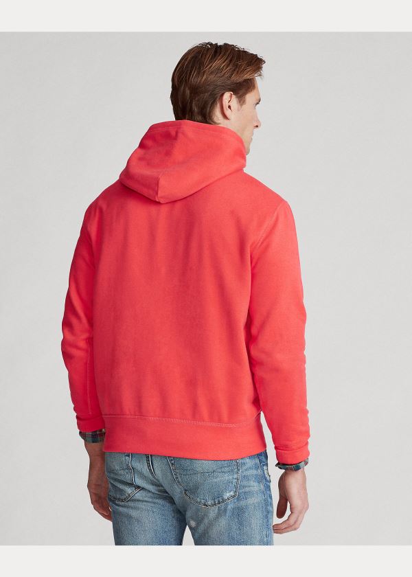 Ralph Lauren The Cabin Fleece Červené | emMfZ96A