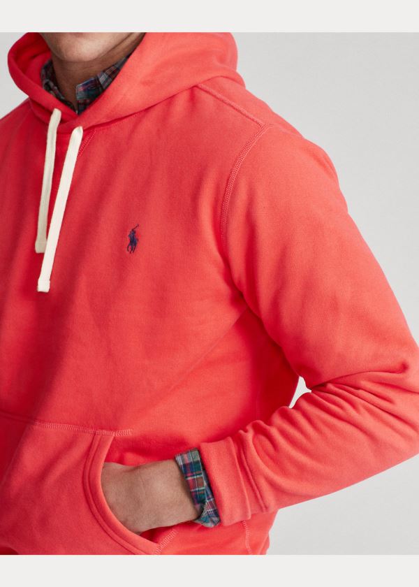 Ralph Lauren The Cabin Fleece Červené | emMfZ96A
