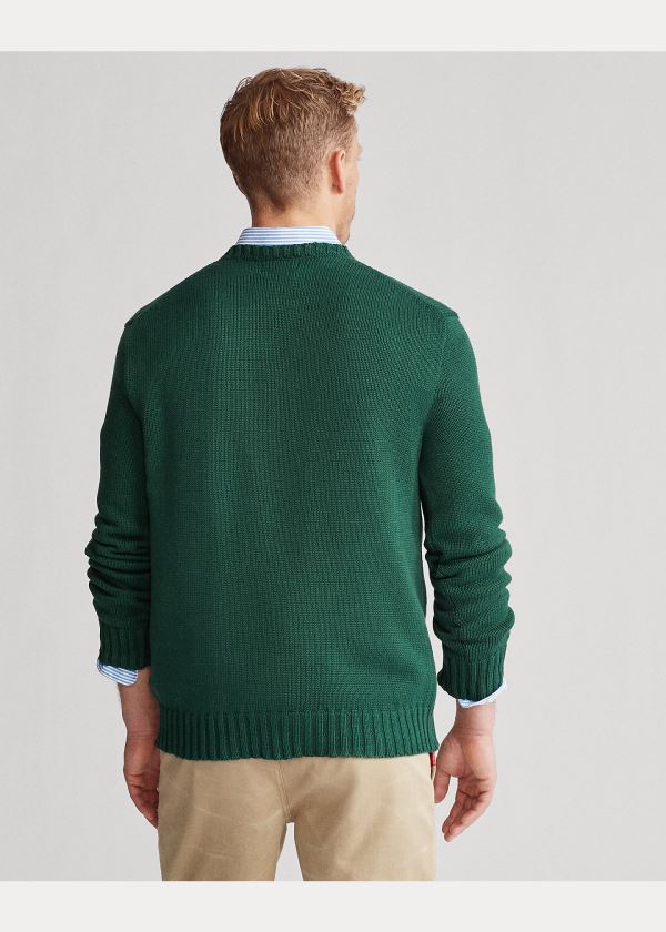 Ralph Lauren The Iconic Flag Svetrové Zelene | 7ouhGm8Z