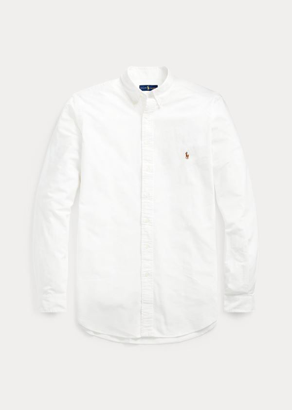 Ralph Lauren The Iconic Oxford Shirt Bílé | MgGq5qzs