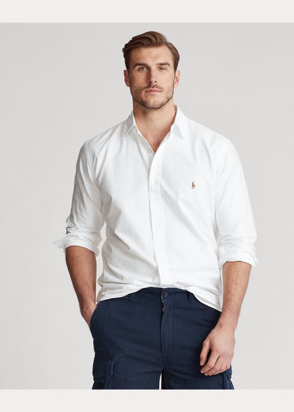 Ralph Lauren The Iconic Oxford Shirt Bílé | MgGq5qzs