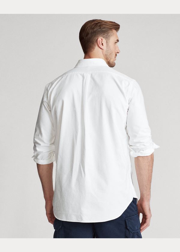 Ralph Lauren The Iconic Oxford Shirt Bílé | MgGq5qzs