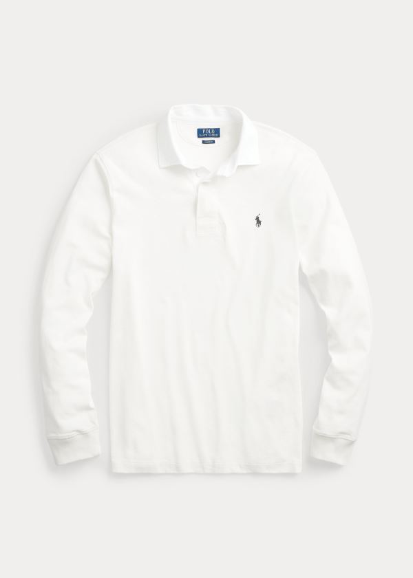 Ralph Lauren The Iconic Rugby Shirt Bílé | vO5wifFg