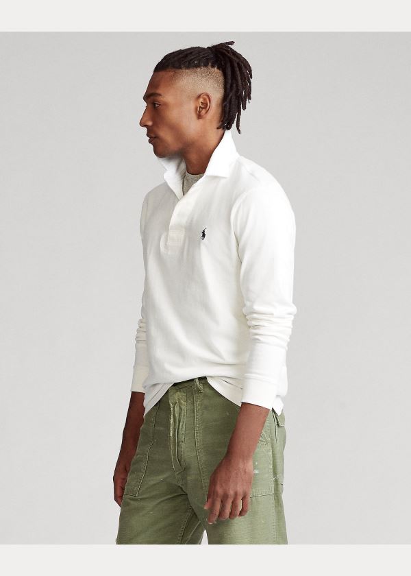 Ralph Lauren The Iconic Rugby Shirt Bílé | vO5wifFg