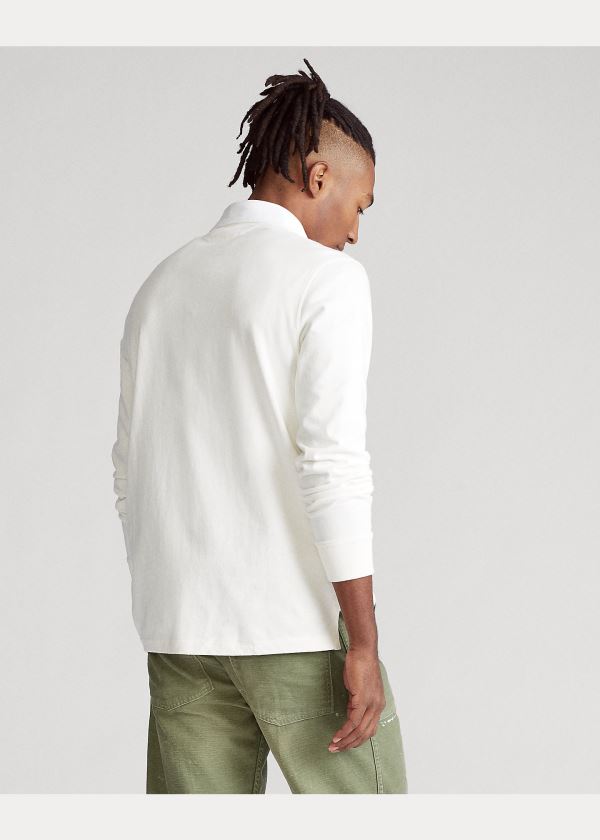 Ralph Lauren The Iconic Rugby Shirt Bílé | vO5wifFg