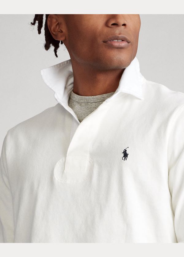 Ralph Lauren The Iconic Rugby Shirt Bílé | vO5wifFg