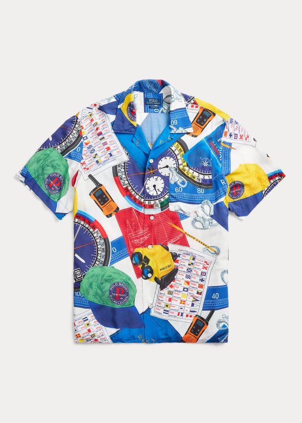 Ralph Lauren The Nautical Závodní Camp Shirt Viacfarebný | EtN3YIjA