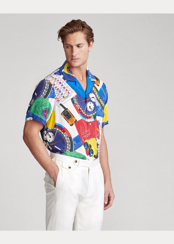 Ralph Lauren The Nautical Závodní Camp Shirt Viacfarebný | EtN3YIjA