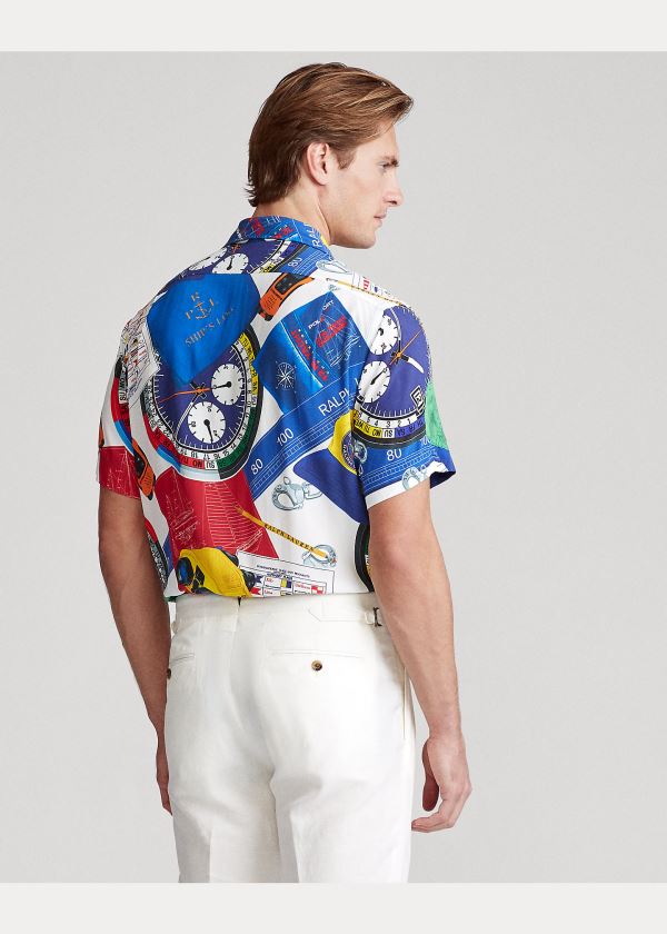 Ralph Lauren The Nautical Závodní Camp Shirt Viacfarebný | EtN3YIjA