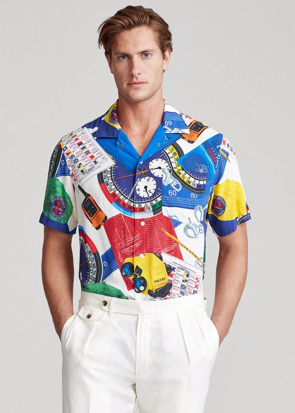 Ralph Lauren The Nautical Závodní Camp Shirt Viacfarebný | EtN3YIjA