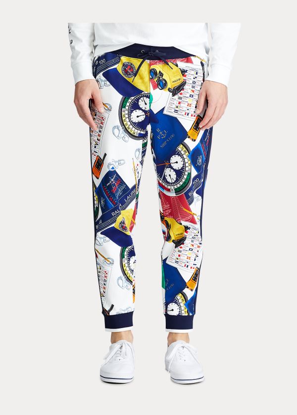 Ralph Lauren The Nautical Závodní Jogger Bílé Viacfarebný | c5RmJyRT