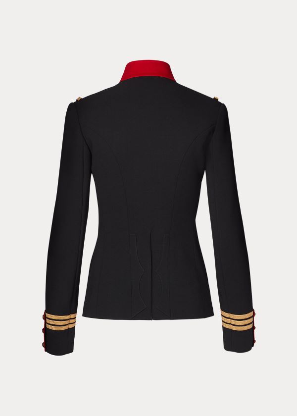 Ralph Lauren The Officer's Jacket Černé | kyFiNt2Z