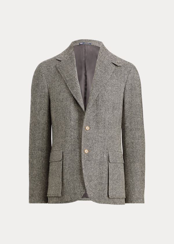 Ralph Lauren The RL67 Jacket Černé Krém | wOGiArvy
