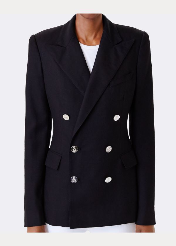 Ralph Lauren The RL Blazer in Cashmere Černé | ENa6c23I