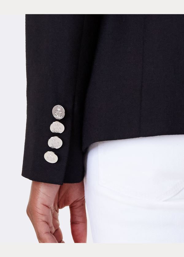 Ralph Lauren The RL Blazer in Cashmere Černé | ENa6c23I