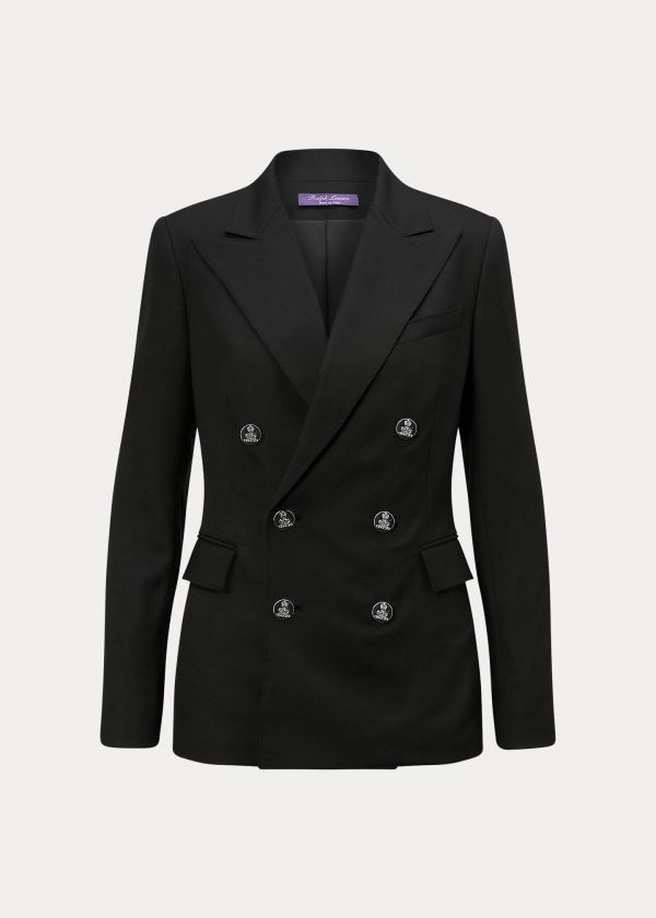 Ralph Lauren The RL Blazer in Cashmere Černé | ENa6c23I