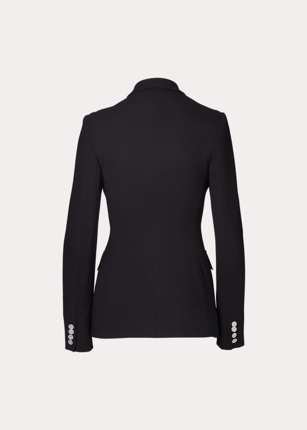 Ralph Lauren The RL Blazer in Stretch Wool Černé | DAqSfZ6R