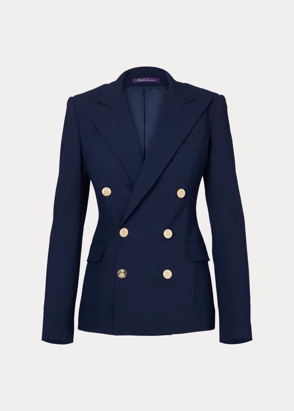 Ralph Lauren The RL Blazer in Stretch Wool Tmavě Blankyt | NoUgOR5f