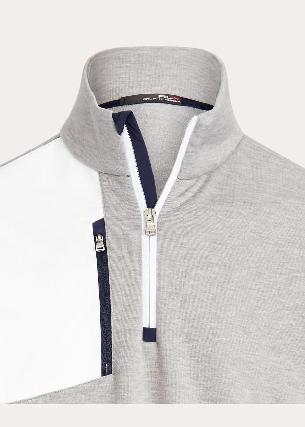 Ralph Lauren Thermal Quarter-Zip Pullover Šedé | WCYI0cwL