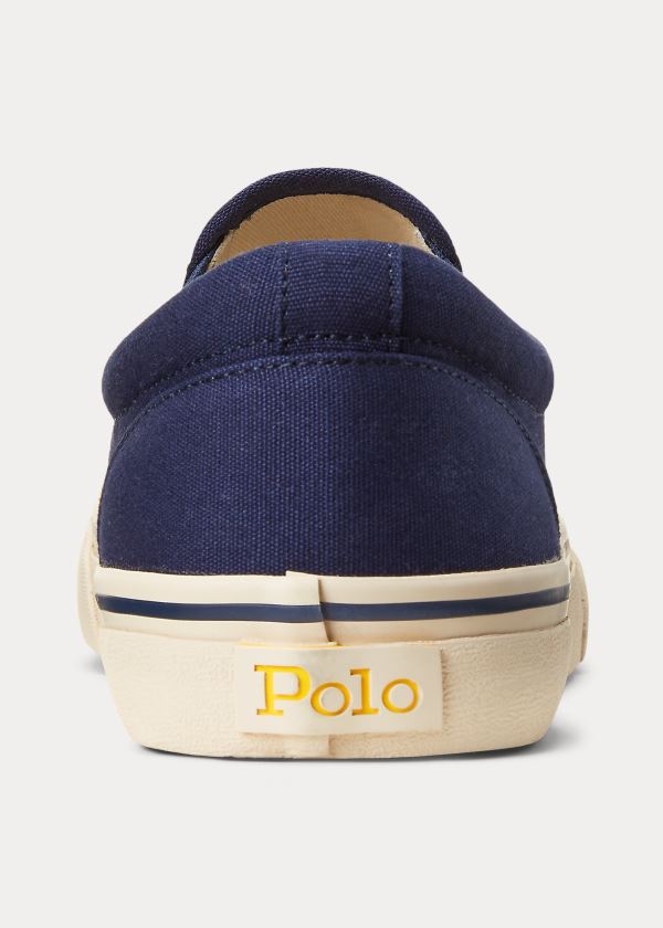 Ralph Lauren Thompson CP-93 Bear Sneakers Tmavě Blankyt Béžový | TvV4oTg1