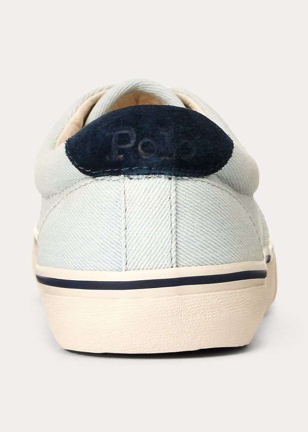 Ralph Lauren Thorton Denim Sneakers Světle Blankyt | OTchcan6