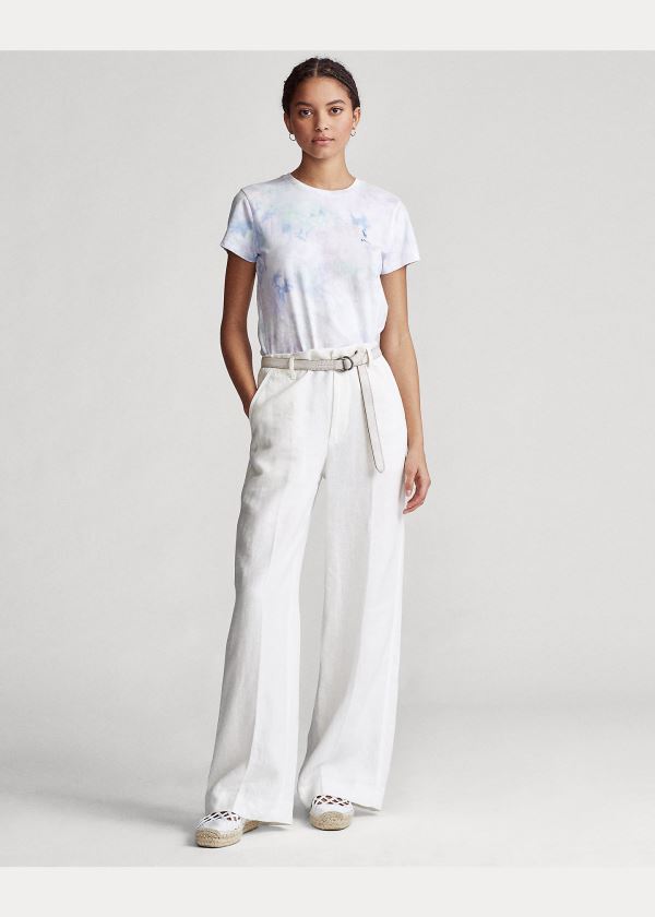 Ralph Lauren Tie-Dye Jersey Tee Bílé Viacfarebný | xKacXKGt