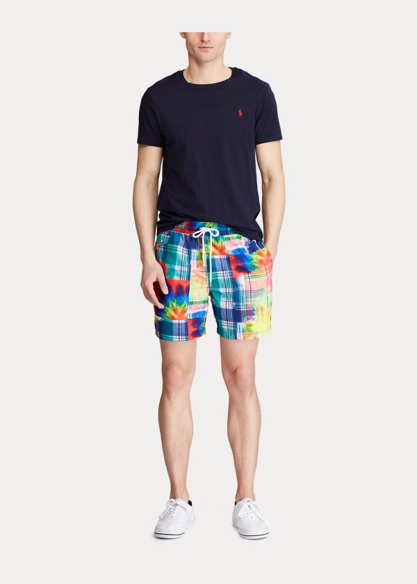 Ralph Lauren Tie-Dye Madras Swim Trunk Viacfarebný | hyEeZOWH