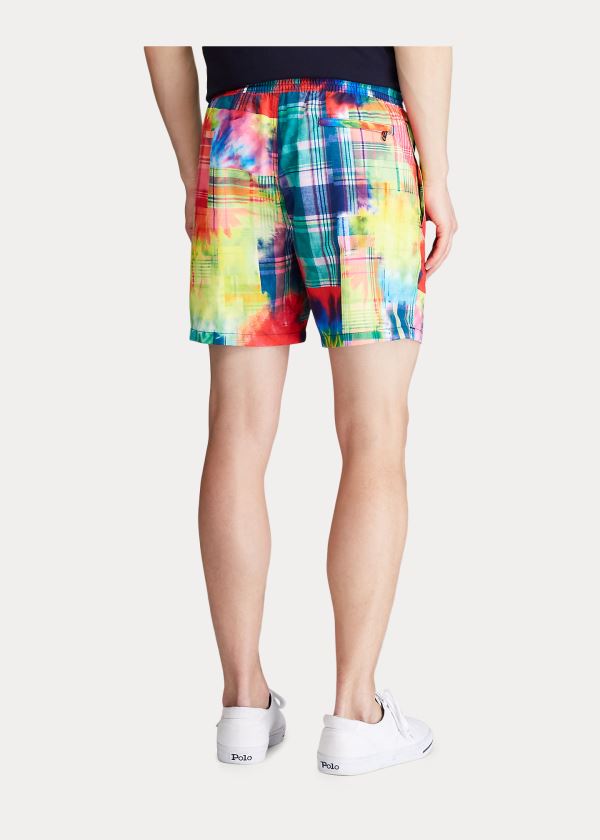 Ralph Lauren Tie-Dye Madras Swim Trunk Viacfarebný | hyEeZOWH