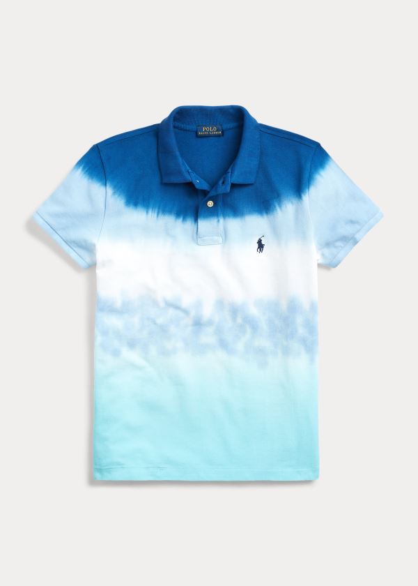 Ralph Lauren Tie-Dye Polo Shirt Bílé Blankyt | nP9Cx7i0