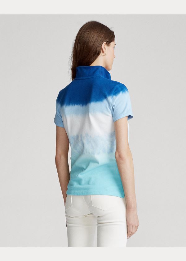 Ralph Lauren Tie-Dye Polo Shirt Bílé Blankyt | nP9Cx7i0