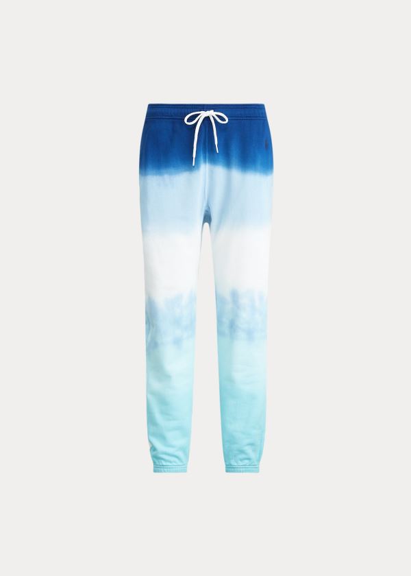 Ralph Lauren Tie-Dye Terry Sweatpant Bílé Blankyt | Z3LIse2r